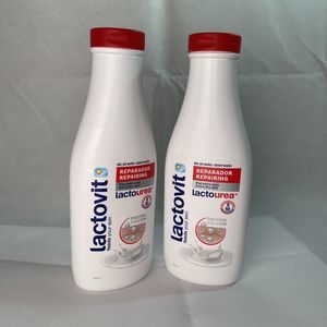 (2 Packs/20.3 fl. oz.) LACTOVIT LACTOUREA BODY WASH PROTECTIVE FEEDS YOUR SKIN